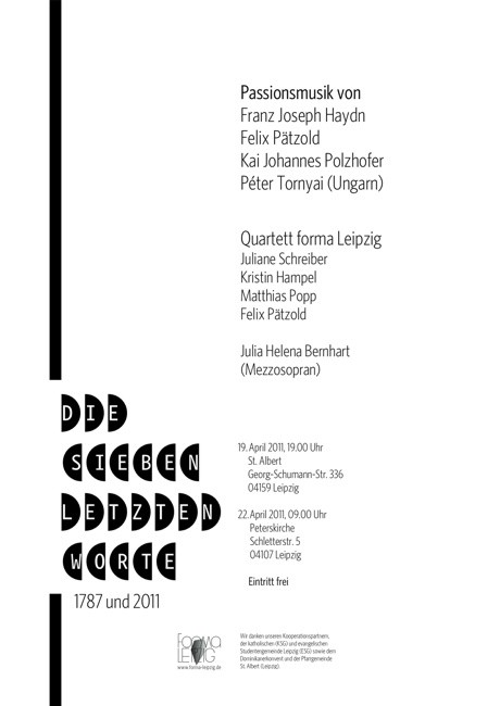 Plakat. Gestaltung: Hang Su.