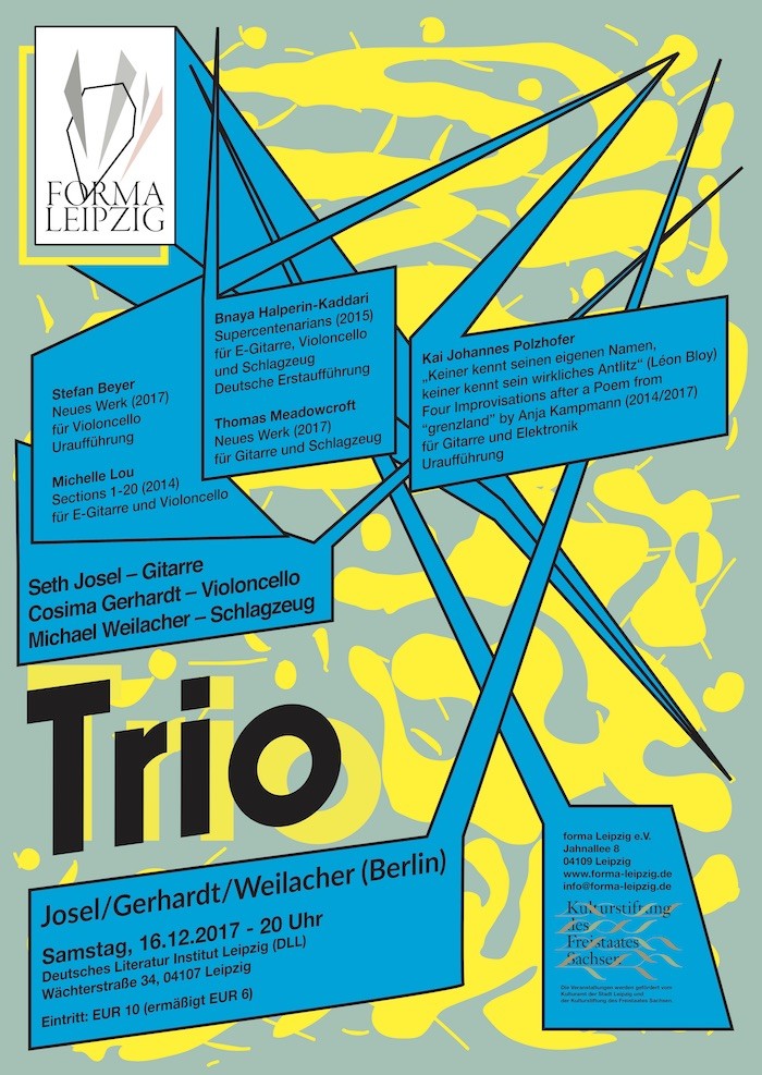 Plakat. Gestaltung: Hang Su.