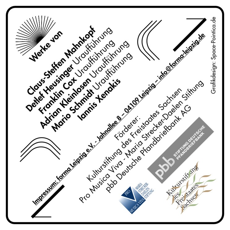 Flyer. Gestaltung: Hang Su.