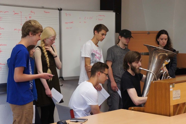 Workshop Landesschule Pforta, 2014