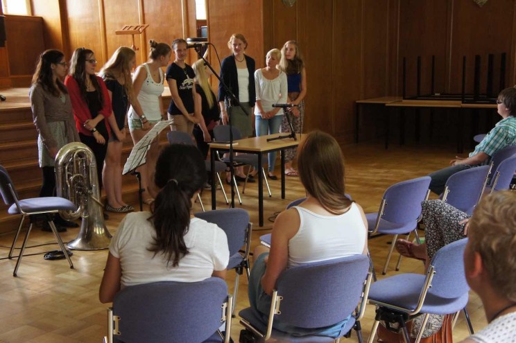 Workshop Landesschule Pforta, 2014