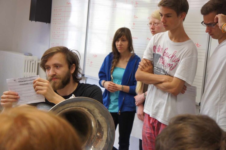 Workshop Landesschule Pforta, 2014